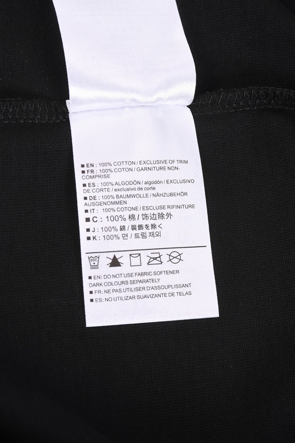 ブランドTシャツ角部分ディテール